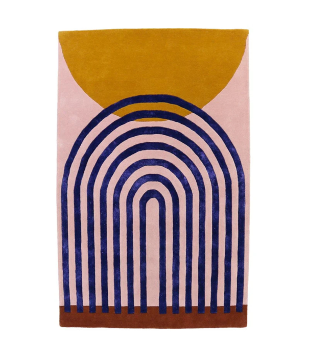 Finarte Finarte Atrium Vloerkleed pink-gold