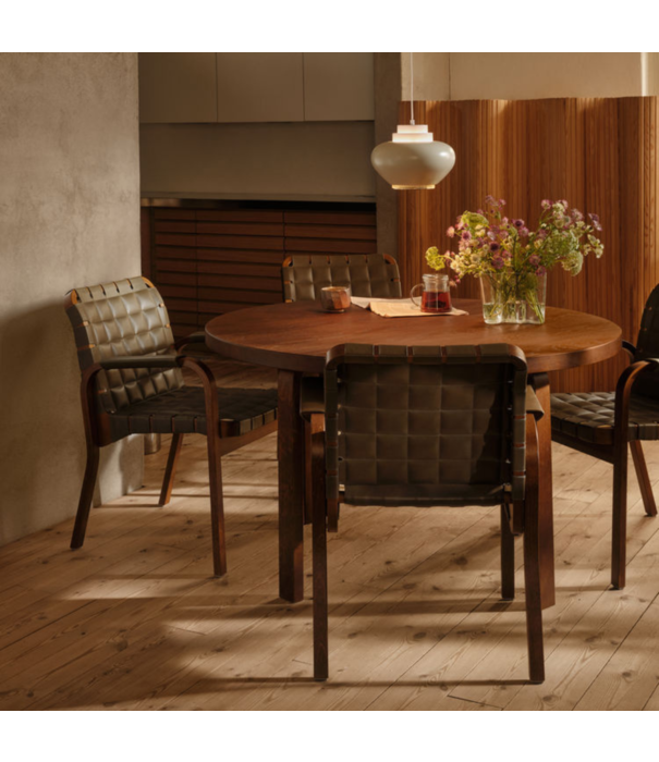 Artek  Artek Helsinki Special, Armchair 45 birch, cognac leather