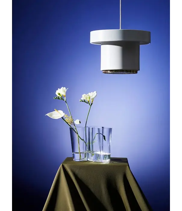 Artek  Artek A201 pendant, white - brass
