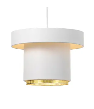 Artek A201 Pendant white - brass