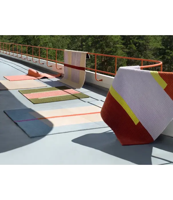 Finarte Finarte Umbra Wol Vloerkleed Lila - roest