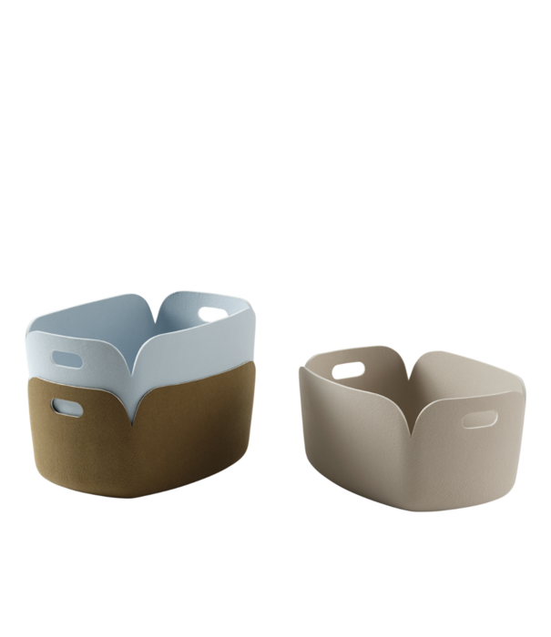 Muuto  Muuto Restore opbergmand donker bruin