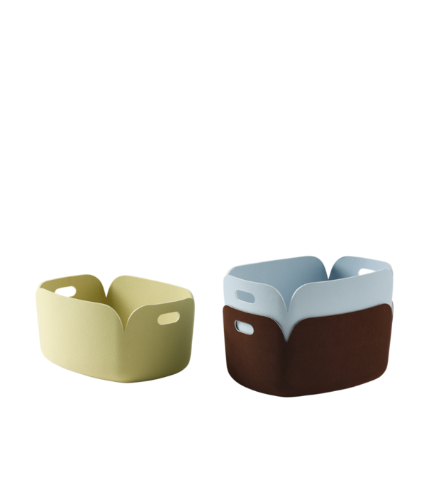 Muuto  Muuto Restore basket dark brown