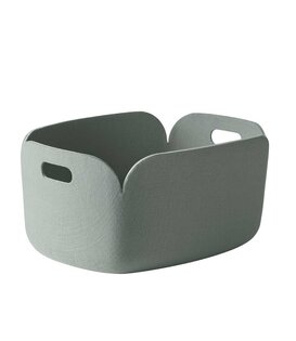 Muuto Restore Basket dusty green