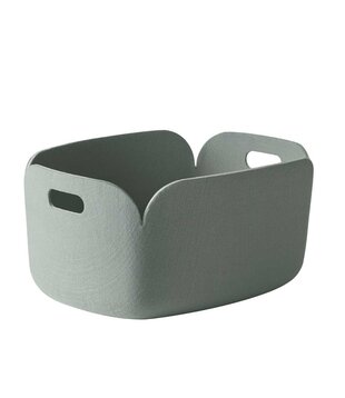 Muuto Restore Basket dusty green