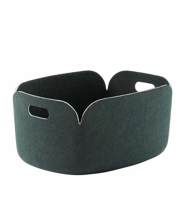 Muuto Restore Opbergmand  donker groen