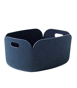 Muuto Restore Basket midnight blue