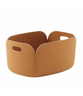 Muuto Restore Basket burnt orange