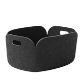 Restore Basket black melange
