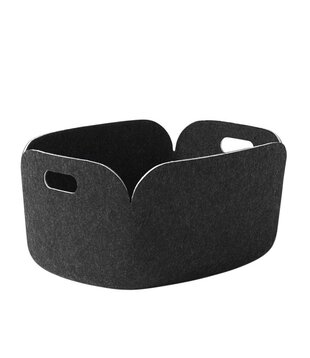 Muuto Restore Opbergmand black melange
