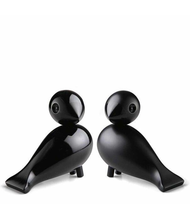 Kay Bojesen   Lovebirds zwart set van 2