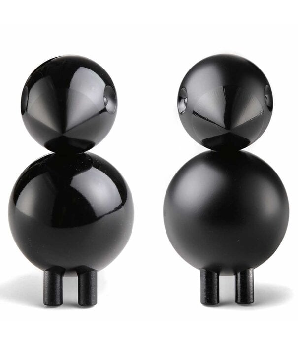 Kay Bojesen   Lovebirds zwart set van 2