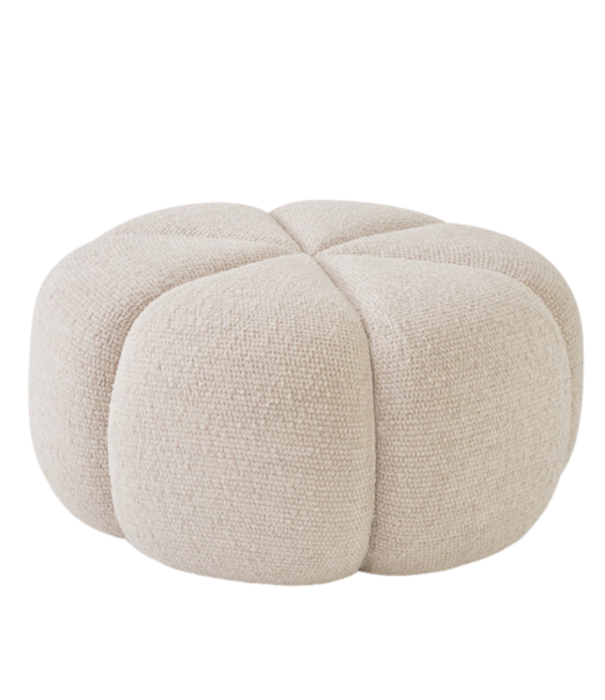 Vipp  Vipp 655 Pouf wavy off white, light grey