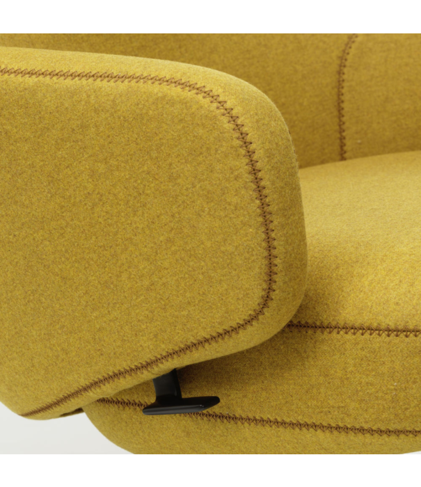 Vitra  Grand Repos Lounge Stoel, Cosy canola