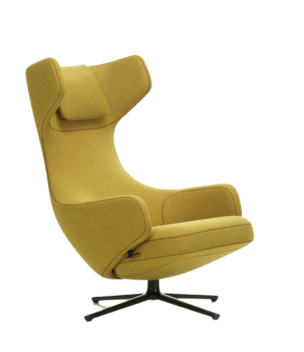 Vitra  Grand Repos Lounge Chair, Cosy canola