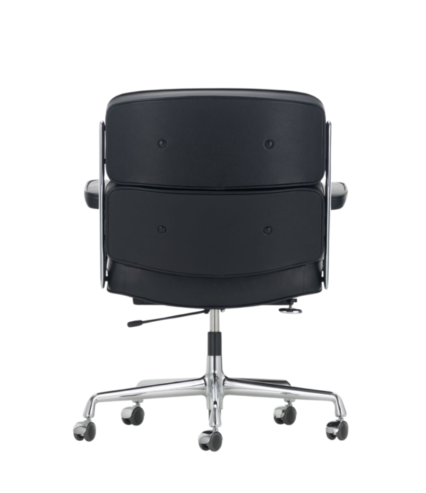 Vitra  Vitra Lobby Chair ES 104 Bureaustoel zwart leer