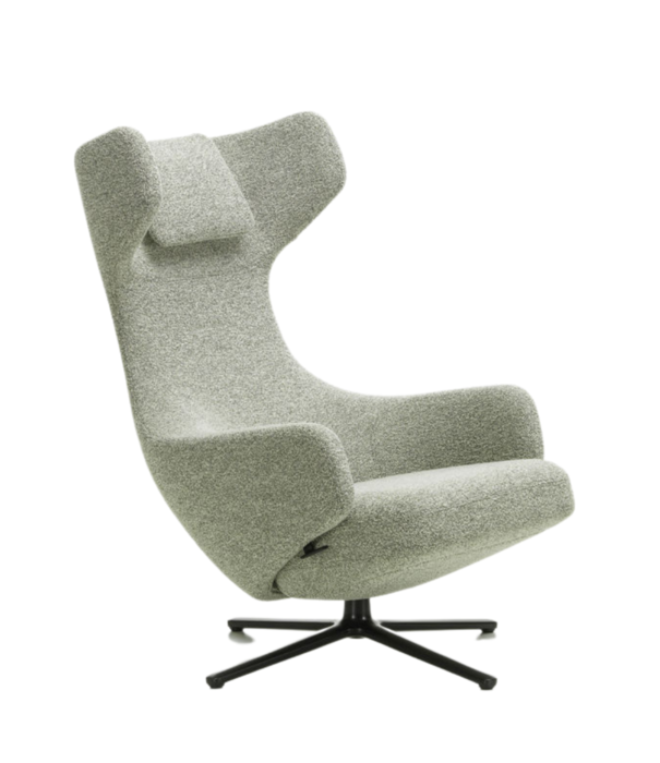 Vitra  Grand Repos lounge chair w. Panchina, Nubia ivory-forest