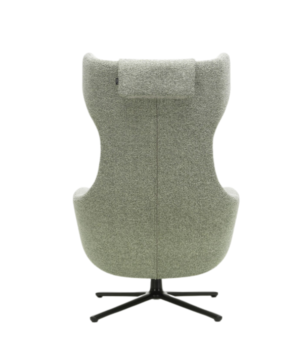 Vitra  Vitra Grand Repos lounge chair w. Panchina, Nubia ivory-forest