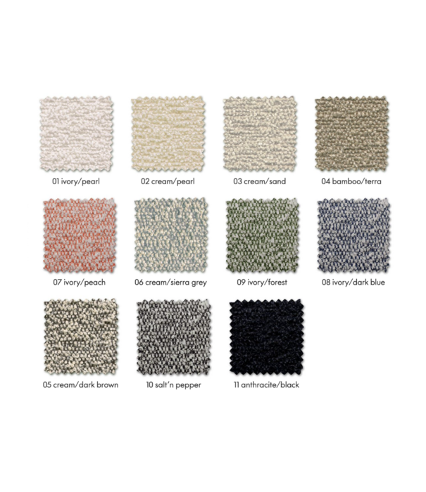 Vitra  Vitra Grand Repos lounge chair w. Panchina, Nubia ivory-forest