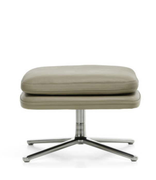 Vitra  Vitra Grand Relax lounge chair sand leather,  Premium F leather sand