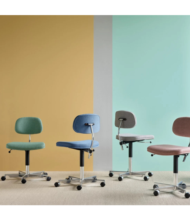 Montana Furniture  Montana Kevi  2534U Office Chair frame polished, Hallingdal 723