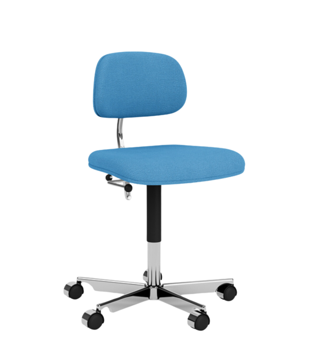 Montana Furniture  Montana  Kevi 2534U Bureaustoel frame gepolijst, Hallingdal 723