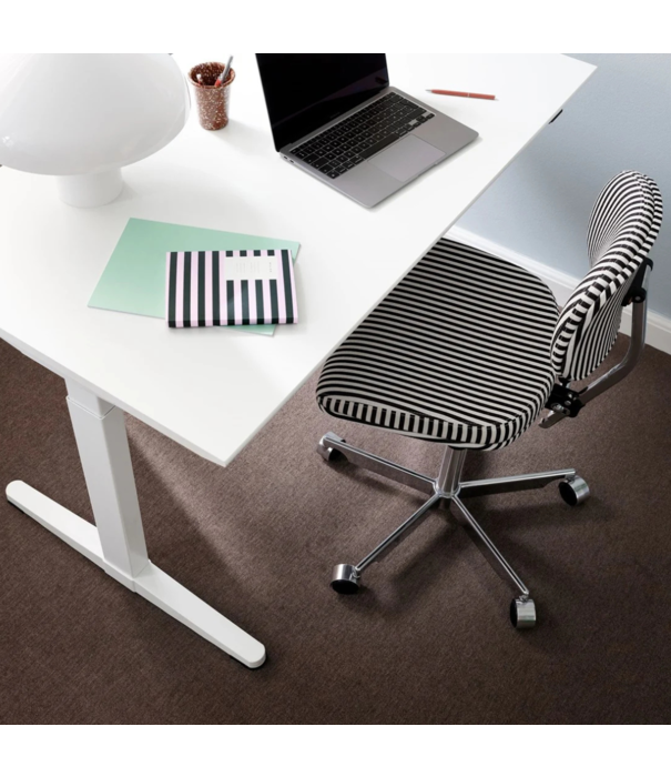 Montana Furniture  Montana  Kevi 2534U Bureaustoel frame gepolijst, Steelcut 935