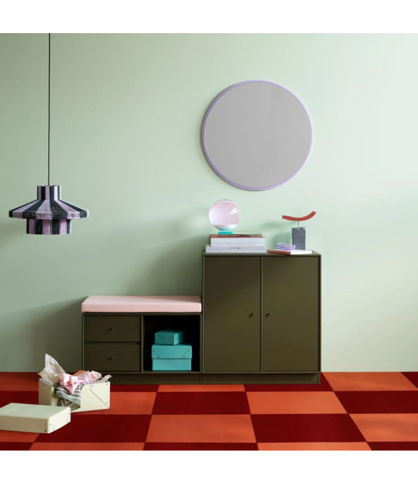 Montana Furniture  Rest 1 Bench with plinth