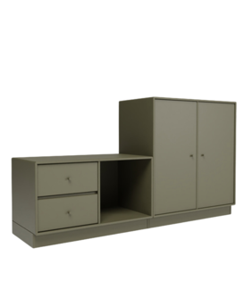 Rest 1 Bench with plinth