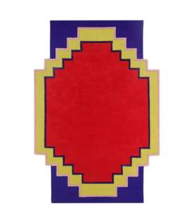 Finarte Kertomus Vloerkleed blauw