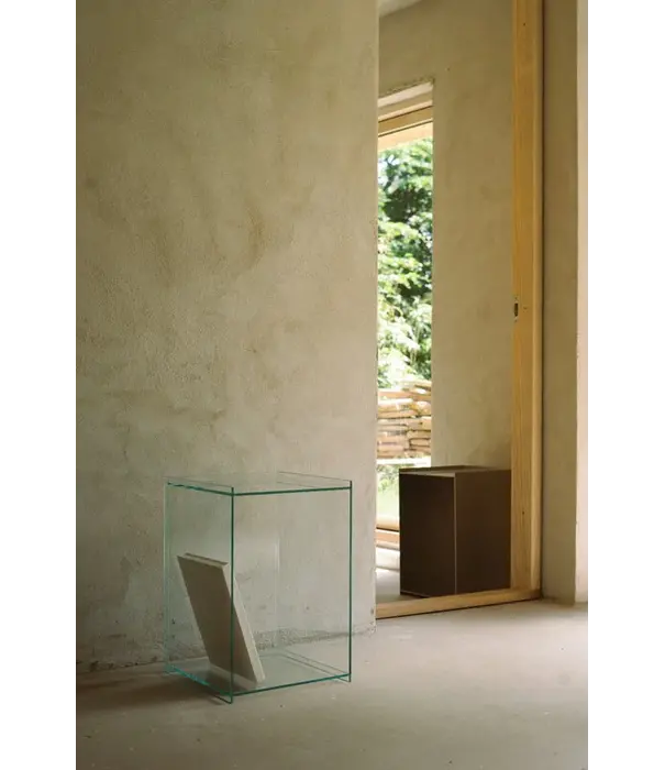 Frama  Frama Rivet Box tafel, helder glas