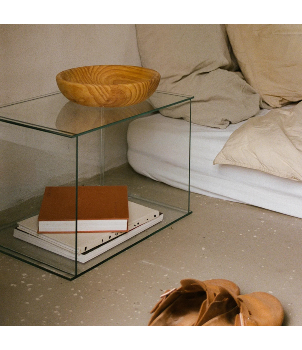 Frama  Frama Rivet Box tafel, helder glas