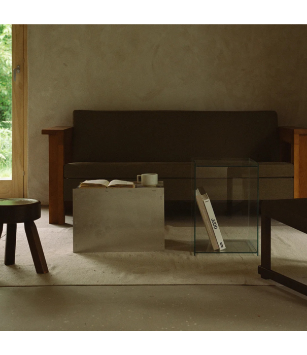 Frama  Frama Rivet Box table, clear glass