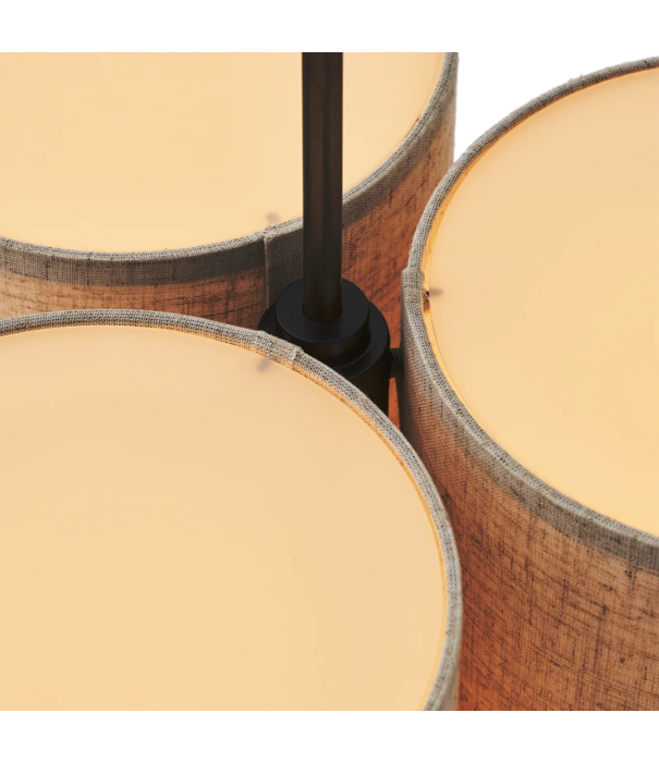 Audo Hashira Cluster Hanglamp raw linen
