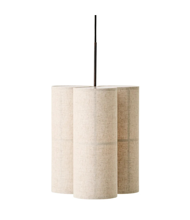 Audo  Hashira Cluster Pendant raw linen