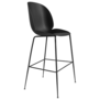 Gubi Beetle bar stool black, black conic base - variants