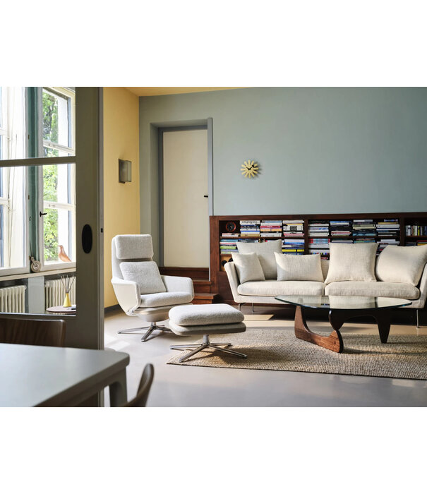 Vitra  Vitra Suita 3-zits Bank met rugpuntkussen, Corsaro stone melange