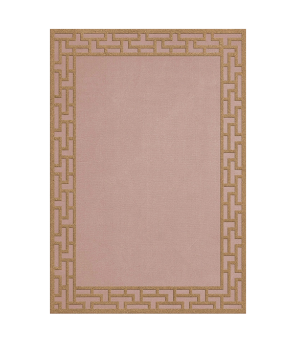 Layered  Layered Indochine Rug Mellow Rose