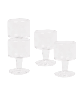 Frama 0405 Stem Glas Helder Small, set van 4