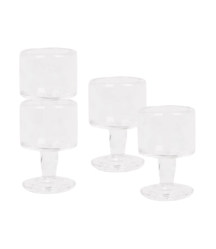 Frama 0405 Stem Glas Helder Small, set van 4