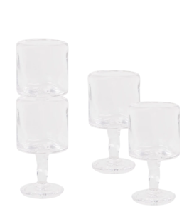 Frama 0405 Stem Glas Helder Medium, set van 4