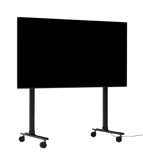 Pedestal Pedestal Straight Rollin' TV stand