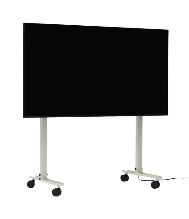 Pedestal Pedestal Straight Rollin' TV stand