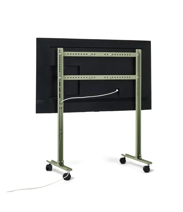 Pedestal Straight Rollin' TV Stand