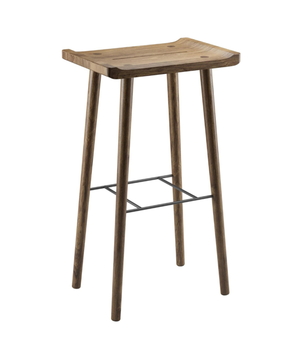Ekta Living Ekta Living Scala Bar Stool oak H74