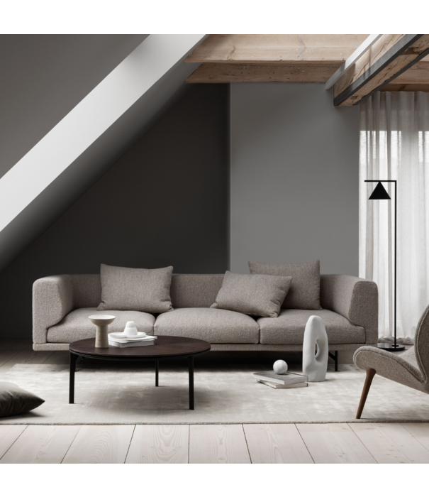 Vipp  Vipp - 632 Chimney 3 seater sofa Wavey off white - light grey