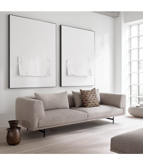 Vipp  Vipp - 632 Chimney 3 seater sofa Wavey off white - light grey