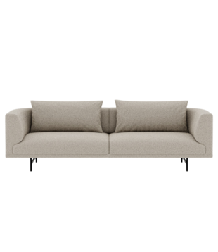 Vipp 632 Chimney 3-zits Bank Wavey off white - light grey