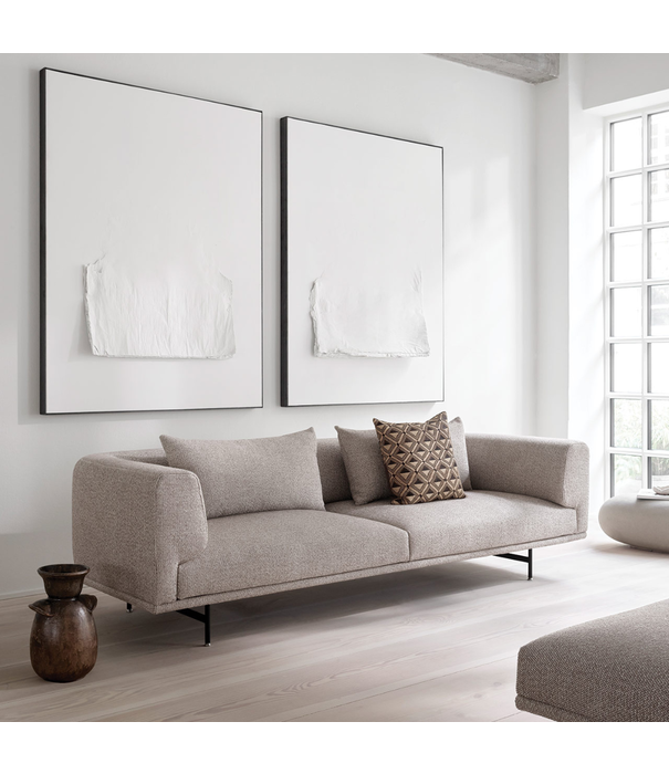 Vipp  Vipp 632 Chimney 3 seater sofa Brook Beige Chestnut