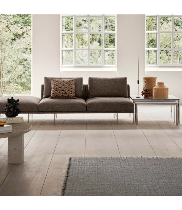 Vipp  Vipp 632 Chimney 3 seater sofa Bark Umber - Off White